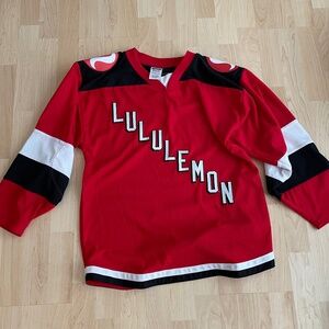 Small Red Hockey Jersey (lululemon team name)